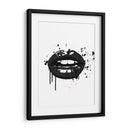 Labios Negros - Alemi | Cuadro decorativo de Canvas Lab
