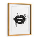 Labios Negros - Alemi | Cuadro decorativo de Canvas Lab