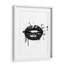 Labios Negros - Alemi | Cuadro decorativo de Canvas Lab