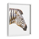 Perfil de Cebra - Alemi | Cuadro decorativo de Canvas Lab