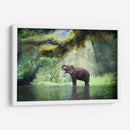 Ducha con rayos de sol | Cuadro decorativo de Canvas Lab