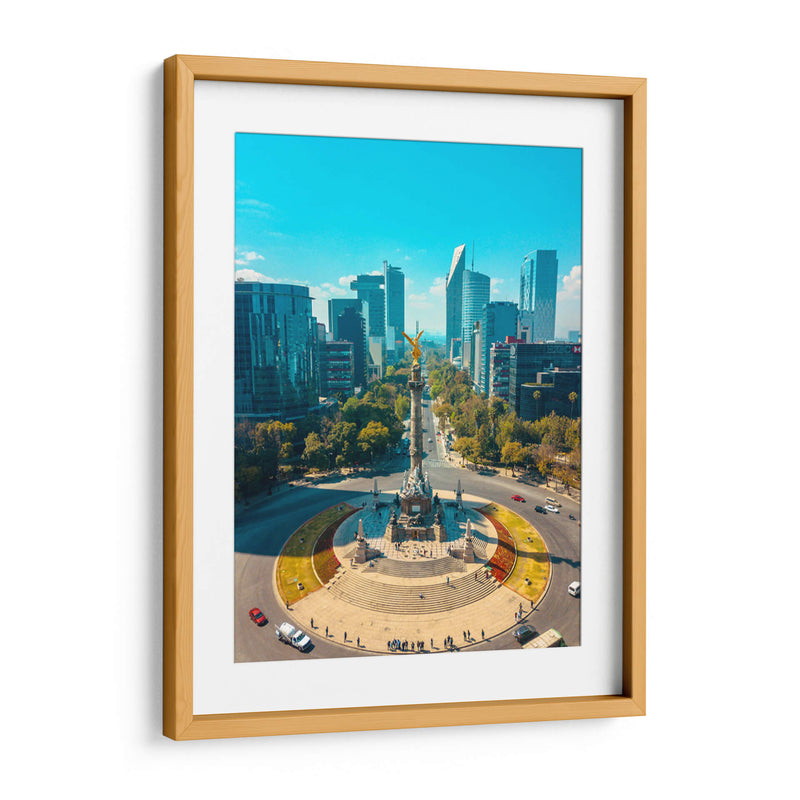 ÁNGEL DE LA INDEPENDECIA 1 - CDMX - Luis Fernando Cortez | Cuadro decorativo de Canvas Lab