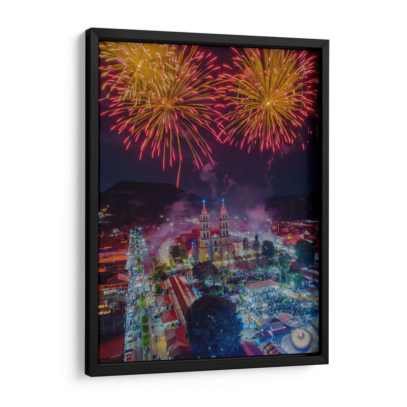 FUEGOS ARTIFICIALES 1 - MICHOACÁN - Luis Fernando Cortez | Cuadro decorativo de Canvas Lab