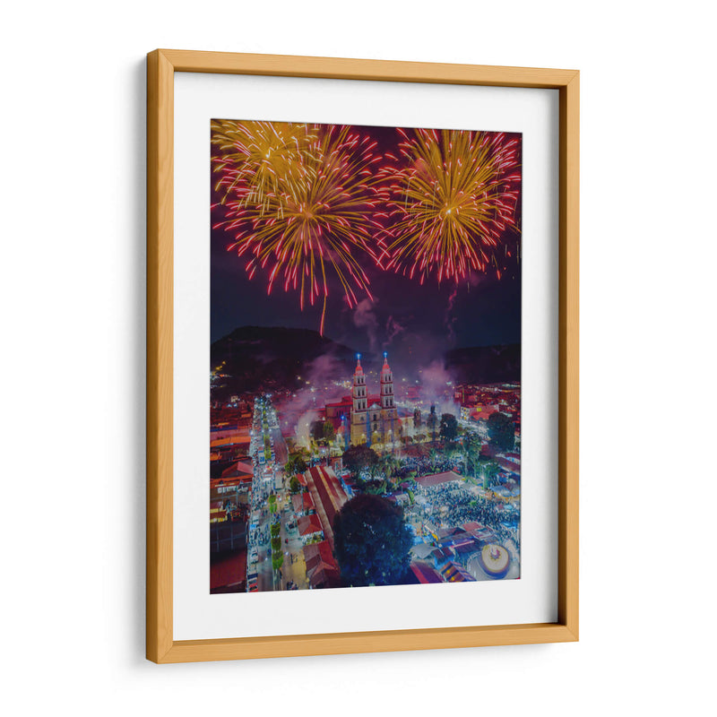 FUEGOS ARTIFICIALES 1 - MICHOACÁN - Luis Fernando Cortez | Cuadro decorativo de Canvas Lab