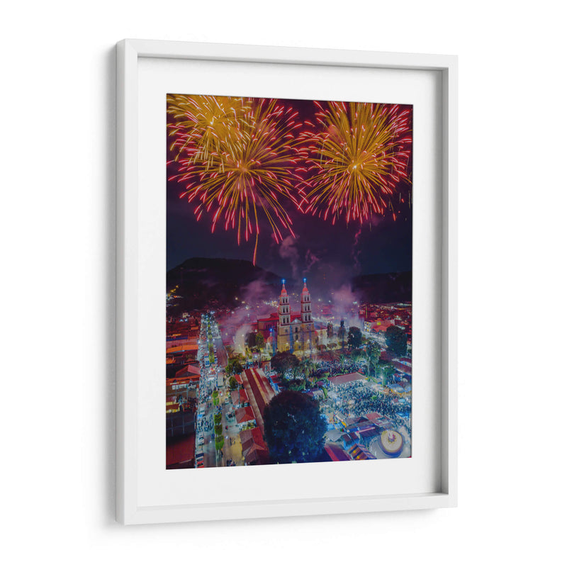 FUEGOS ARTIFICIALES 1 - MICHOACÁN - Luis Fernando Cortez | Cuadro decorativo de Canvas Lab