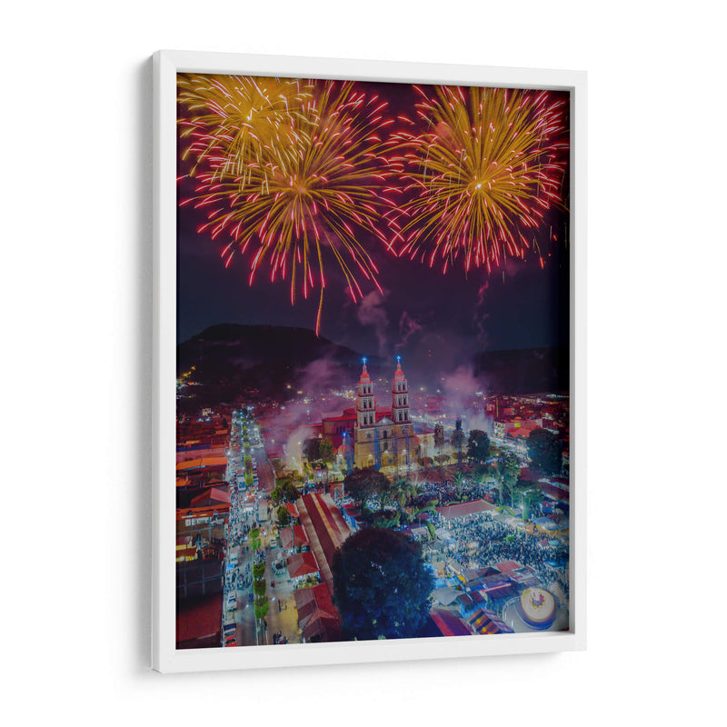 FUEGOS ARTIFICIALES 1 - MICHOACÁN - Luis Fernando Cortez | Cuadro decorativo de Canvas Lab
