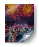 FUEGOS ARTIFICIALES 1 - MICHOACÁN - Luis Fernando Cortez | Cuadro decorativo de Canvas Lab