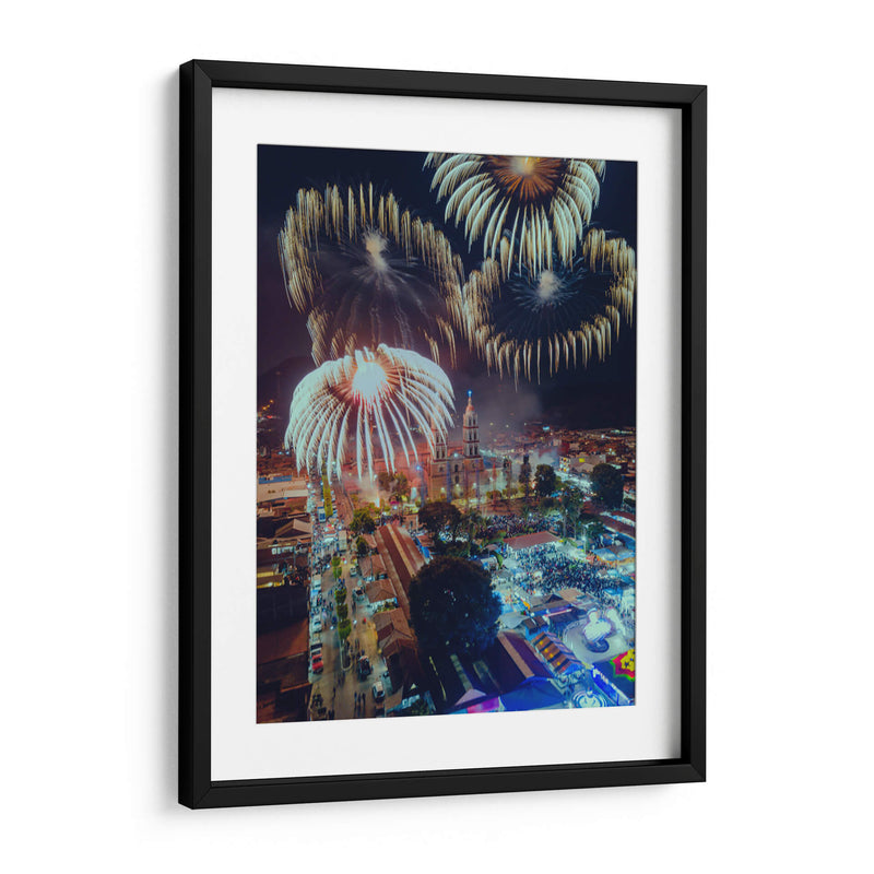FUEGOS ARTIFICIALES 2 - MICHOACÁN - Luis Fernando Cortez | Cuadro decorativo de Canvas Lab