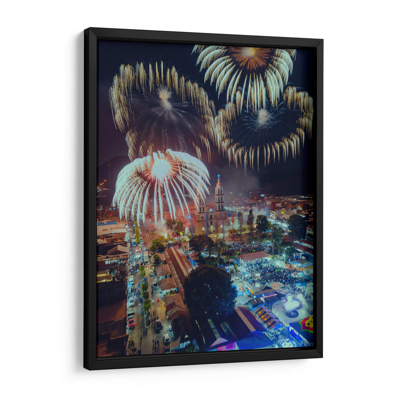 FUEGOS ARTIFICIALES 2 - MICHOACÁN - Luis Fernando Cortez | Cuadro decorativo de Canvas Lab