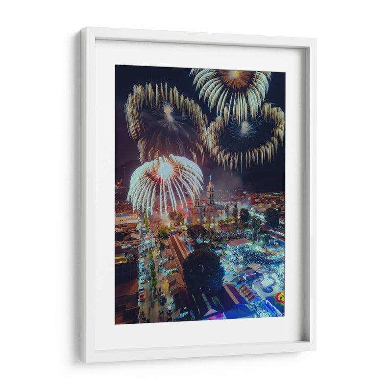 FUEGOS ARTIFICIALES 2 - MICHOACÁN - Luis Fernando Cortez | Cuadro decorativo de Canvas Lab