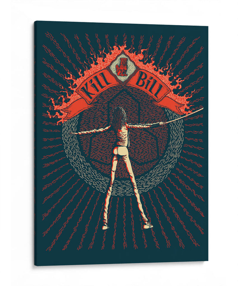 Kill Bill poster | Cuadro decorativo de Canvas Lab
