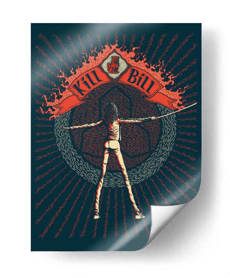 Kill Bill poster | Cuadro decorativo de Canvas Lab