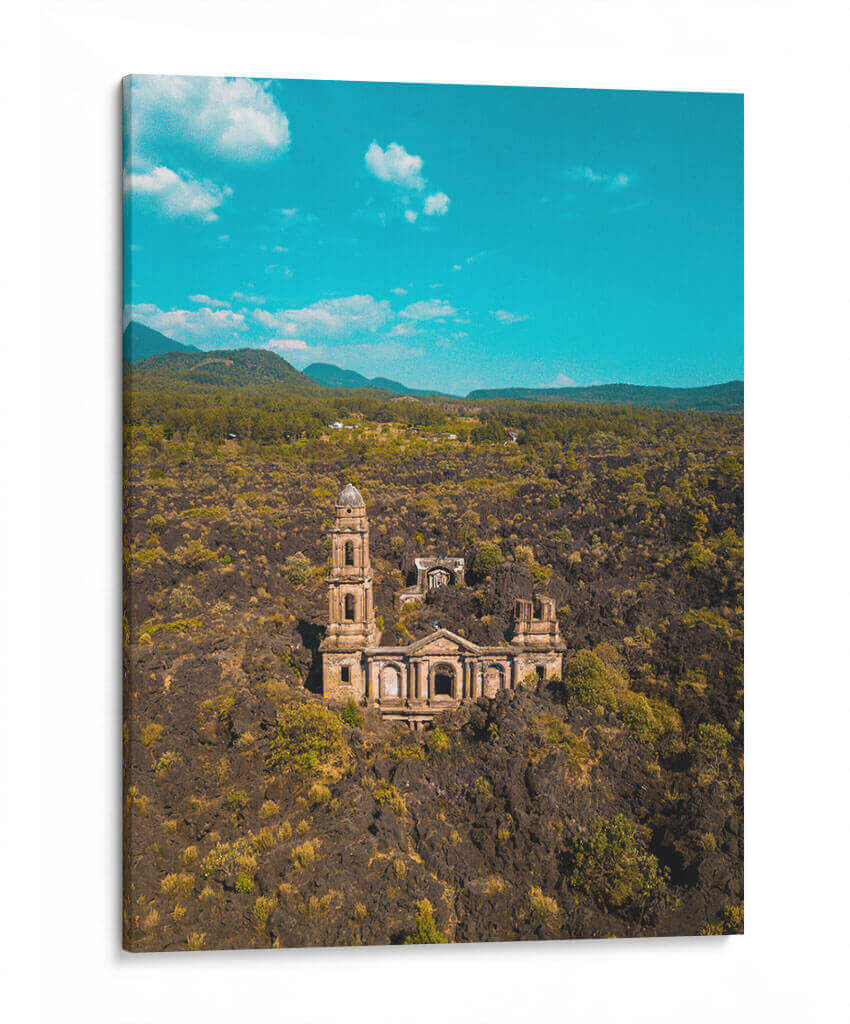 RUINAS DE VOLCÁN PARICUTÍN 1 - MICHOACÁN - Luis Fernando Cortez | Cuadro decorativo de Canvas Lab