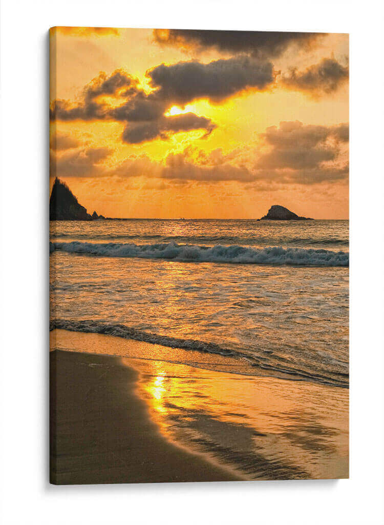 Atardecer en la Costa Mexicana 2 - Marcos Rodríguez | Cuadro decorativo de Canvas Lab