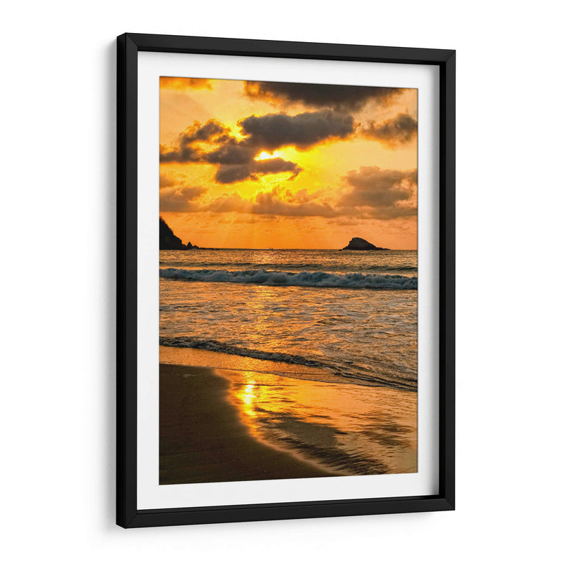 Atardecer en la Costa Mexicana 2 - Marcos Rodríguez | Cuadro decorativo de Canvas Lab