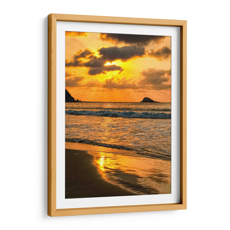 Atardecer en la Costa Mexicana 2 - Marcos Rodríguez | Cuadro decorativo de Canvas Lab