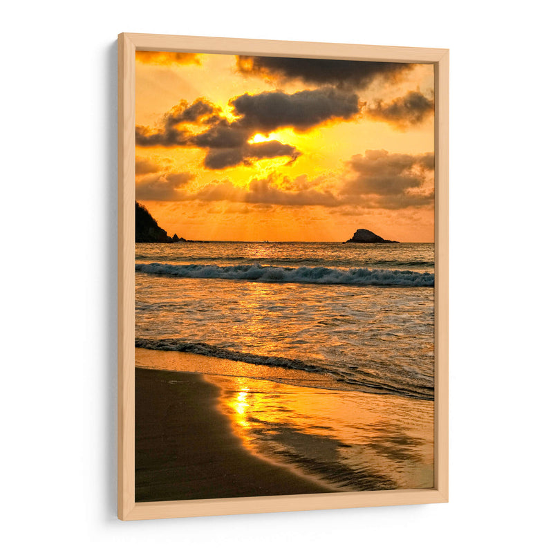 Atardecer en la Costa Mexicana 2 - Marcos Rodríguez | Cuadro decorativo de Canvas Lab
