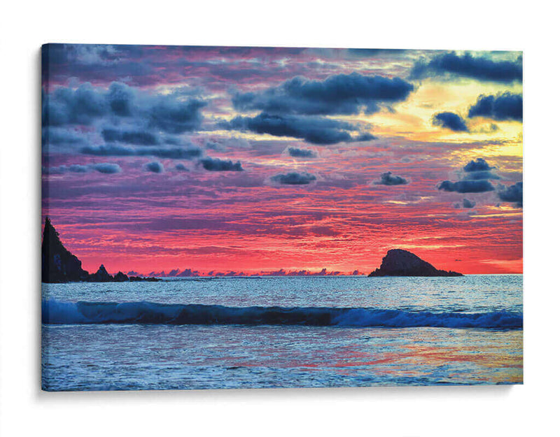 Atardecer en la Costa Mexicana 3 - Marcos Rodríguez | Cuadro decorativo de Canvas Lab