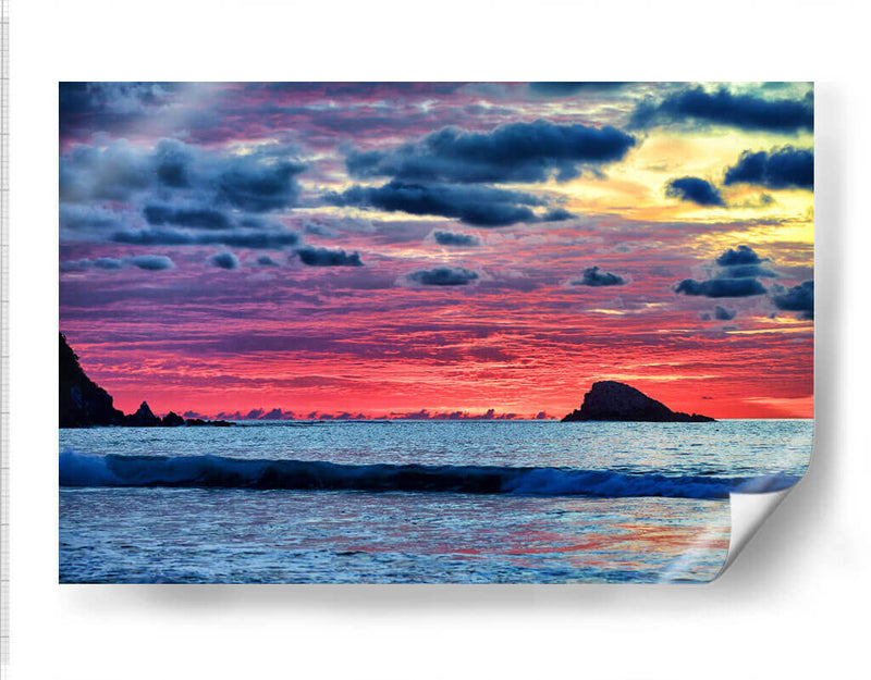Atardecer en la Costa Mexicana 3 - Marcos Rodríguez | Cuadro decorativo de Canvas Lab