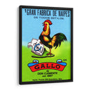 1 - El gallo | Cuadro decorativo de Canvas Lab