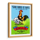 1 - El gallo | Cuadro decorativo de Canvas Lab