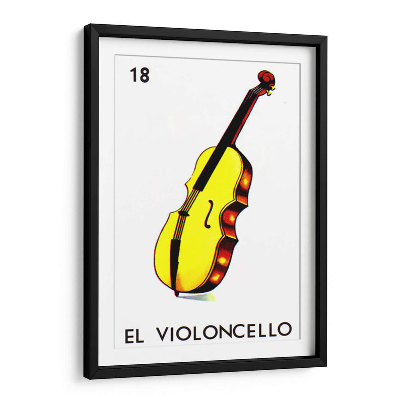 18 - El Violoncello | Cuadro decorativo de Canvas Lab