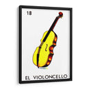 18 - El Violoncello | Cuadro decorativo de Canvas Lab