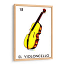 18 - El Violoncello | Cuadro decorativo de Canvas Lab