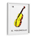 18 - El Violoncello | Cuadro decorativo de Canvas Lab