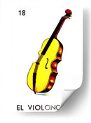 18 - El Violoncello | Cuadro decorativo de Canvas Lab