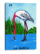 19 - La Garza | Cuadro decorativo de Canvas Lab