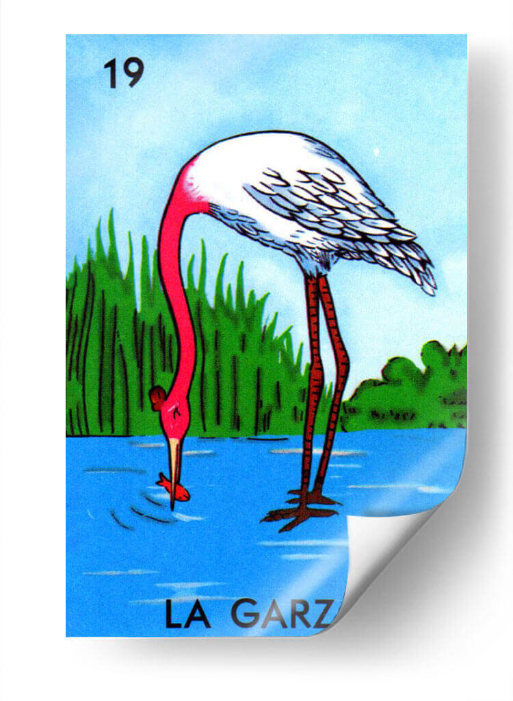 19 - La Garza | Cuadro decorativo de Canvas Lab