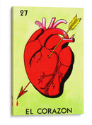 27 - El Corazón | Cuadro decorativo de Canvas Lab