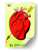27 - El Corazón | Cuadro decorativo de Canvas Lab