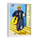 32 - El Músico | Cuadro decorativo de Canvas Lab