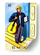 32 - El Músico | Cuadro decorativo de Canvas Lab