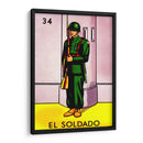 34 - El Soldado | Cuadro decorativo de Canvas Lab