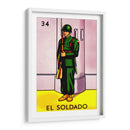34 - El Soldado | Cuadro decorativo de Canvas Lab