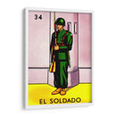 34 - El Soldado | Cuadro decorativo de Canvas Lab
