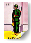 34 - El Soldado | Cuadro decorativo de Canvas Lab