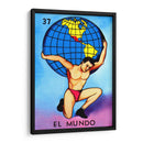 37 - El Mundo | Cuadro decorativo de Canvas Lab