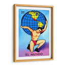 37 - El Mundo | Cuadro decorativo de Canvas Lab