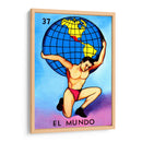 37 - El Mundo | Cuadro decorativo de Canvas Lab