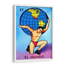 37 - El Mundo | Cuadro decorativo de Canvas Lab