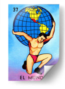 37 - El Mundo | Cuadro decorativo de Canvas Lab