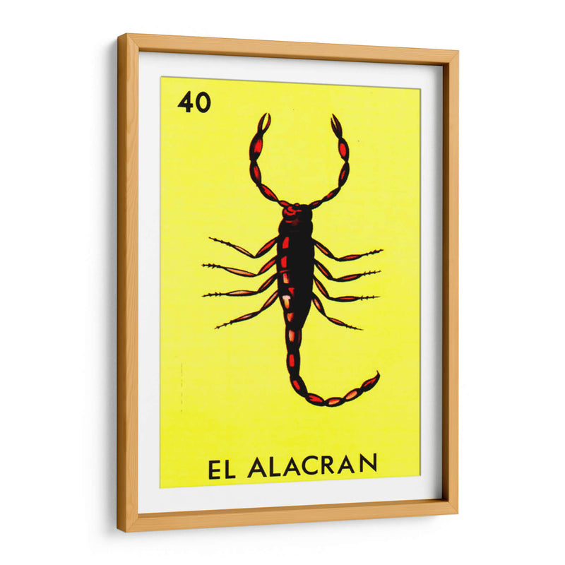 40 - El Alacrán | Cuadro decorativo de Canvas Lab
