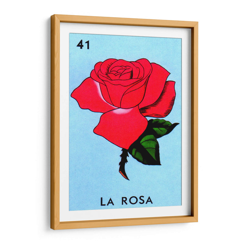 41 - La Rosa | Cuadro decorativo de Canvas Lab