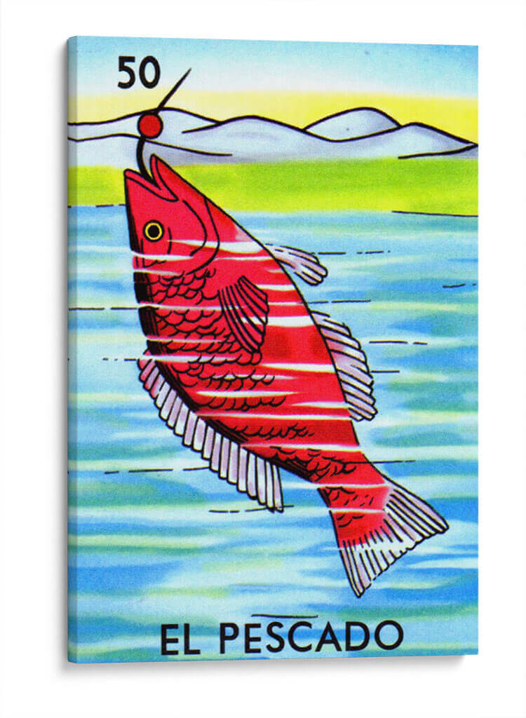 50 - El Pescado | Cuadro decorativo de Canvas Lab