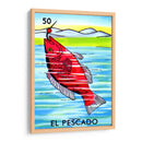 50 - El Pescado | Cuadro decorativo de Canvas Lab