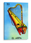53 - El Arpa | Cuadro decorativo de Canvas Lab